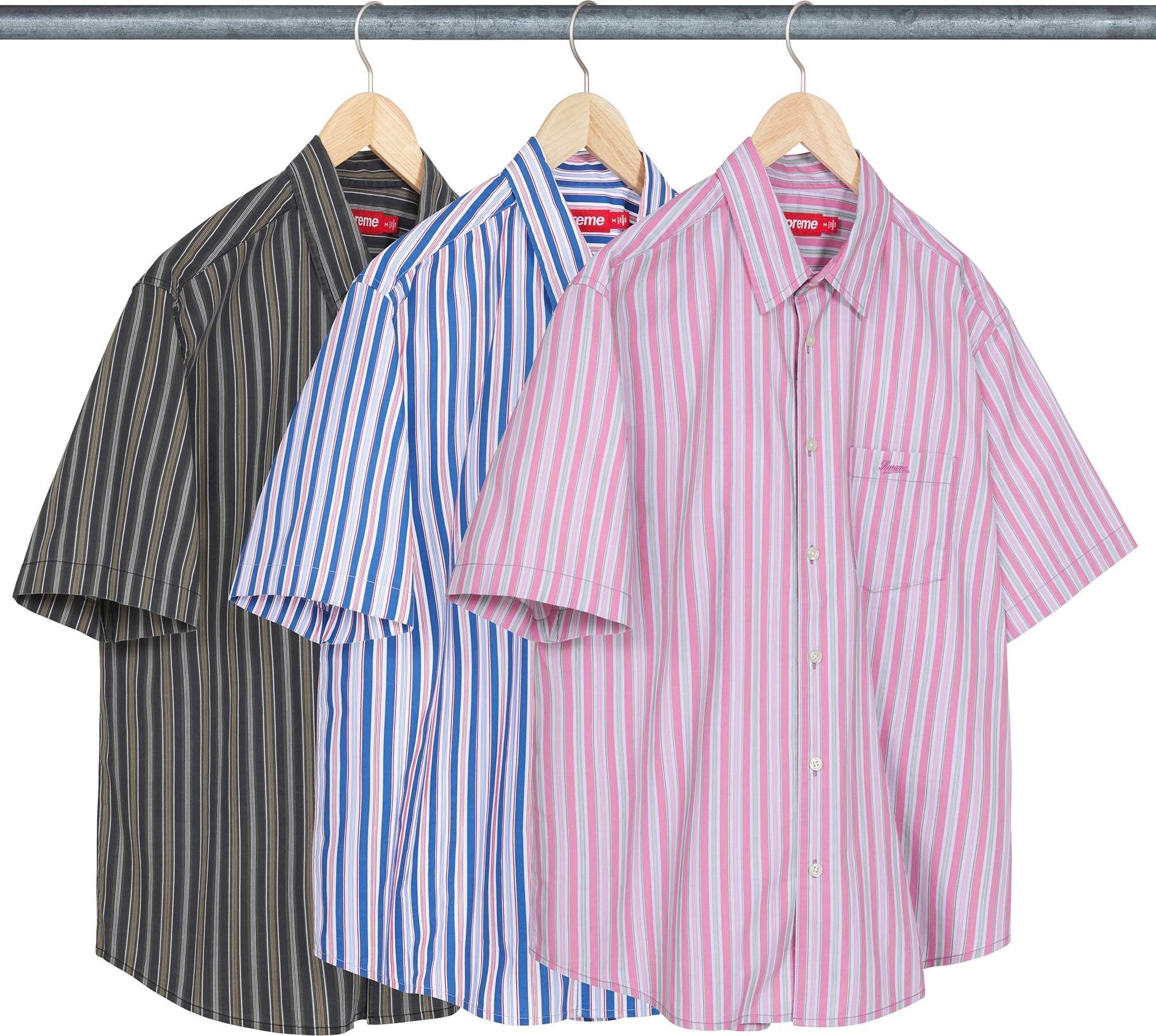 Loose Fit Multi Stripe S/S Shirt